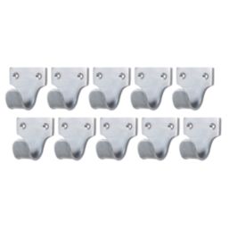 Smith & Locke Sash Window Handles Satin Chrome 50mm x 50mm 10 Pack