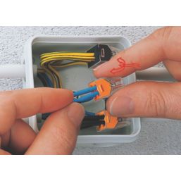 Wago 773-102 24A 2-Way Push-Wire Connectors 100 Pack