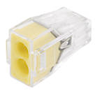 Wago 773 Series 24A 2-Way Push-Wire Connector 100 Pack