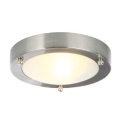 Spa Canis Bathroom Ceiling Light Stainless Steel