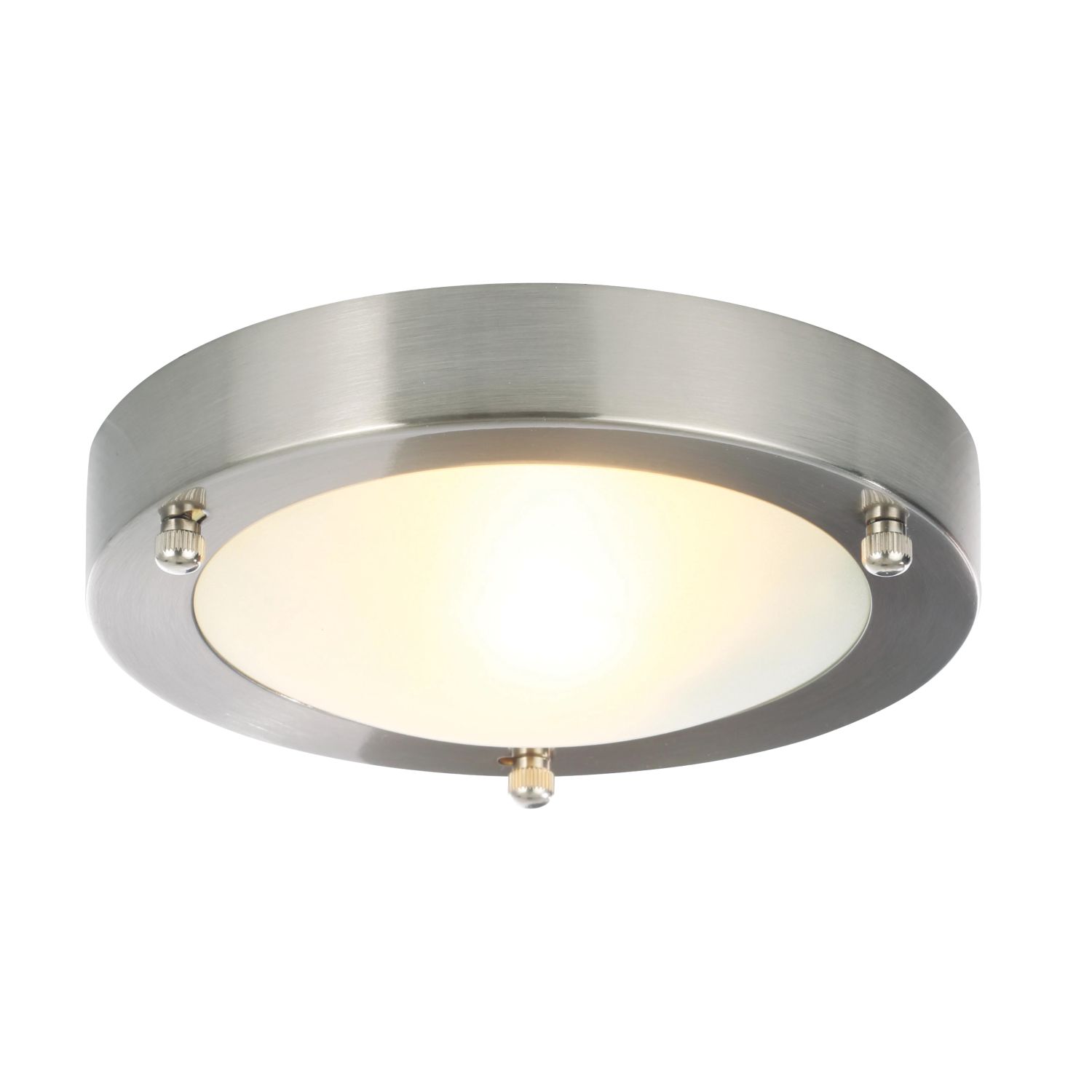 Spa Canis Bathroom Ceiling Light Stainless Steel (7715J)