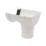 FloPlast  uPVC Round Stop End Outlet White 112mm x 68mm