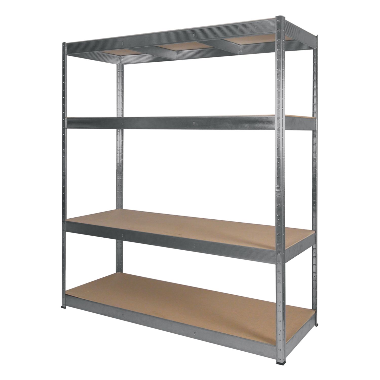 RB Boss 4-Tier Metal Garage Shelving Unit 1600mm x 600mm x 1800mm (7719H)