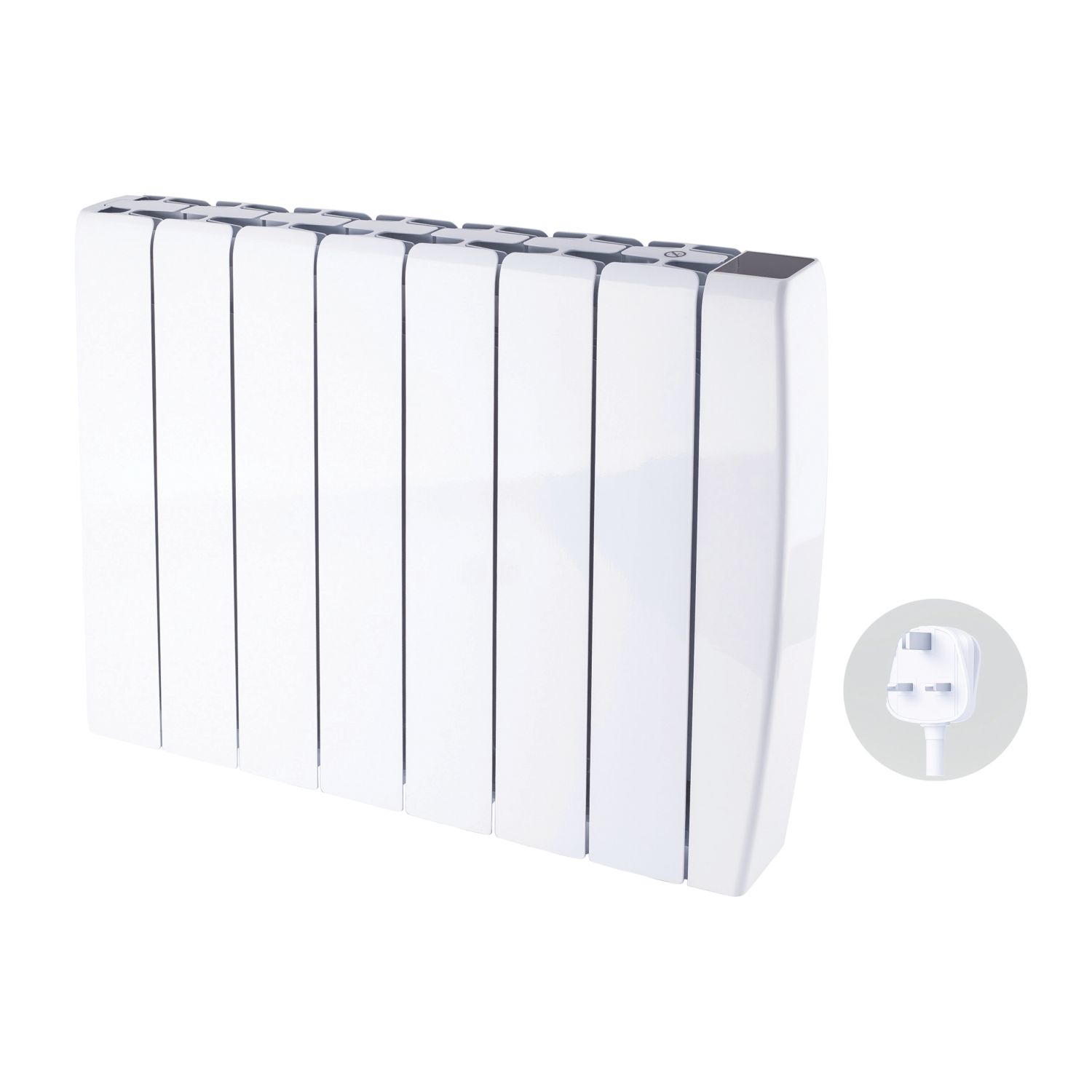TCP 2000W Electric Wall-Mounted Convector Heater White (771AC)