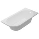 Georgia Shower Bath Right-Hand Acrylic No Tap Holes 1500mm