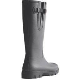 Hunter Downpour Adjustable  Size 8  Black Non Safety Wellies