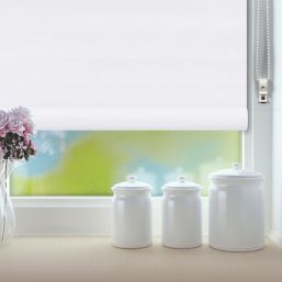 Renaissance Roller Blackout Thermal Blind White 150cm x 160cm Drop
