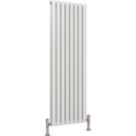 Reina Harley Double 1600mm x 560mm 4908BTU White Vertical Designer Radiator