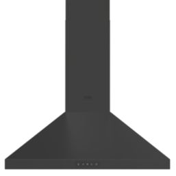 Cooke & Lewis  Chimney Hood Black 598mm