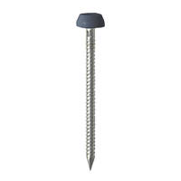 Timco Polymer-Headed Pins Anthracite Grey 6.4 x 30mm 0.21kg Pack