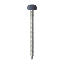 Timco Polymer-Headed Pins Anthracite Grey 2.1mm x 30mm 0.21kg Pack