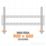 AVF APXT9100 Heavy Duty TV Wall Mount  Tilt 60 to 100"