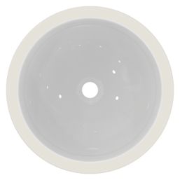 Armitage Shanks Cherwell 21 Round Under-Countertop Wash Basin No Tap Holes 480mm