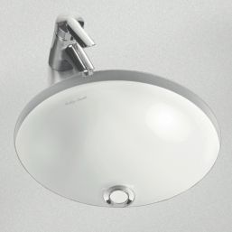 Armitage Shanks Cherwell 21 Round Under-Countertop Wash Basin No Tap Holes 480mm