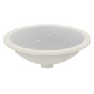 Armitage Shanks Cherwell 21 Round Under-Countertop Wash Basin No Tap Holes 480mm