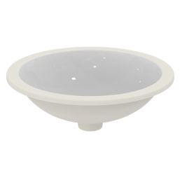 Armitage Shanks Cherwell 21 Round Under-Countertop Wash Basin No Tap Holes 480mm