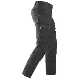 Snickers 6241 Stretch Trousers Black 33" W 30" L