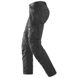 Snickers 6241 Stretch Trousers Black 33" W 30" L