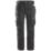 Snickers 6241 Stretch Trousers Black 33" W 30" L