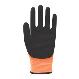 Site  Thermal Waterproof Gloves Orange/Black Large