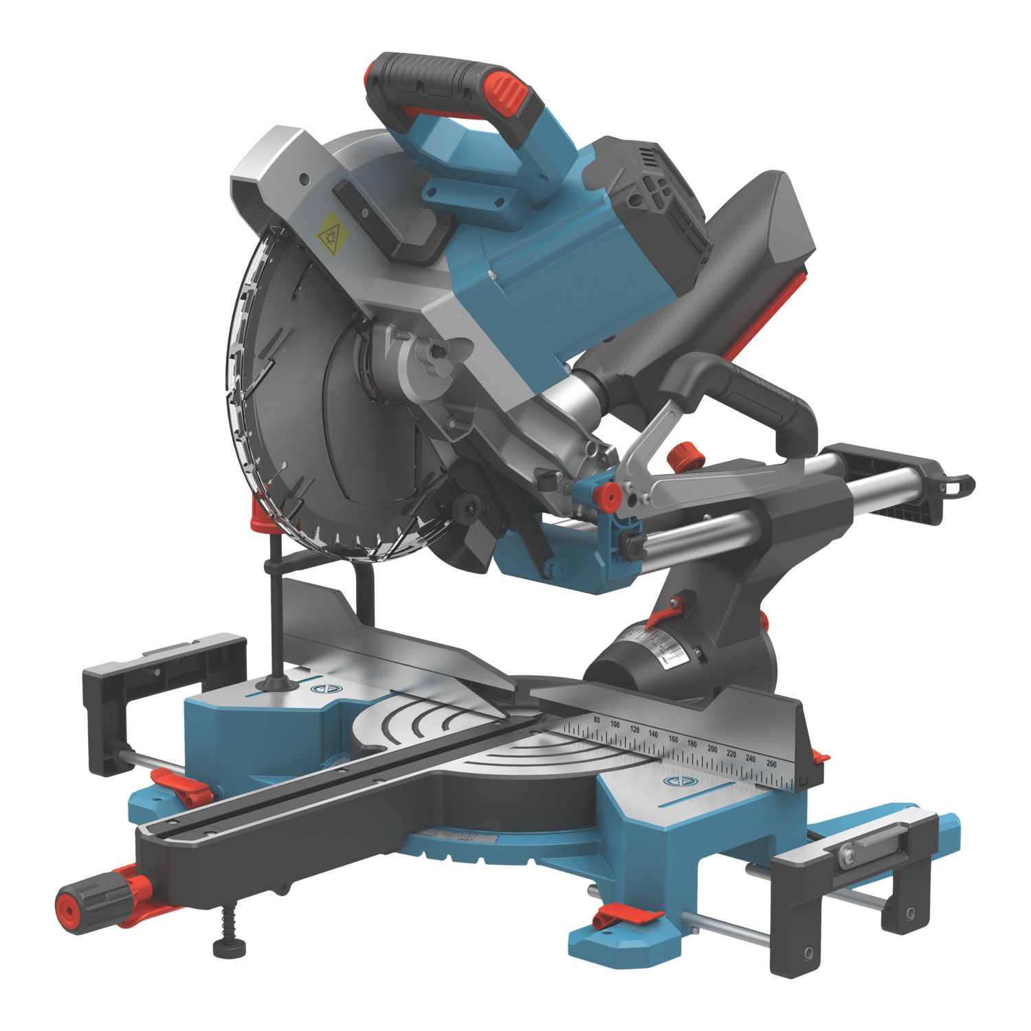 Erbauer ERB1076MSW 305mm Electric Double-Bevel Sliding Compound Mitre Saw 240V (771XV)