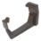 FloPlast  uPVC Square Fascia Brackets Brown 114mm 10 Pack