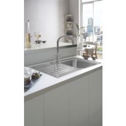 Franke Ascona Sink-Mounted Mono Mixer Kitchen Tap Chrome