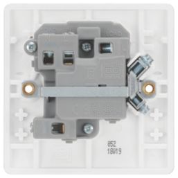 British General 800 Series 13A Switched Fused Spur with LED White