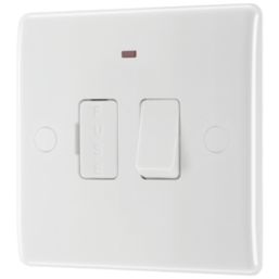 British General 800 Series 13A Switched Fused Spur with LED White