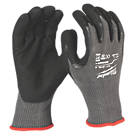 Milwaukee  Dipped Gloves Grey Large