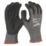 Milwaukee  Dipped Gloves Grey Large