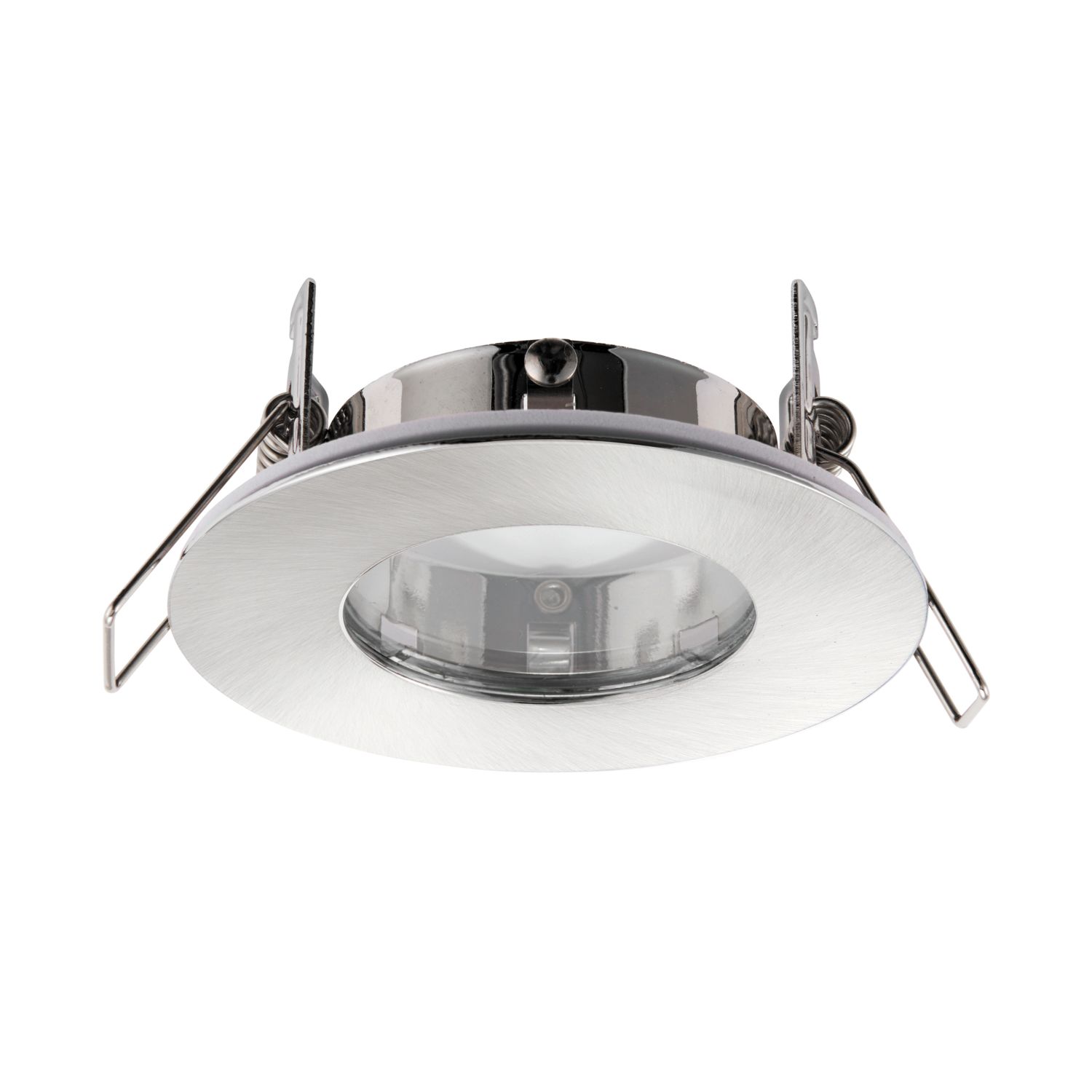 Saxby CosmosValue Fixed Fire Rated Recessed Downlight Satin Nickel (772RE)