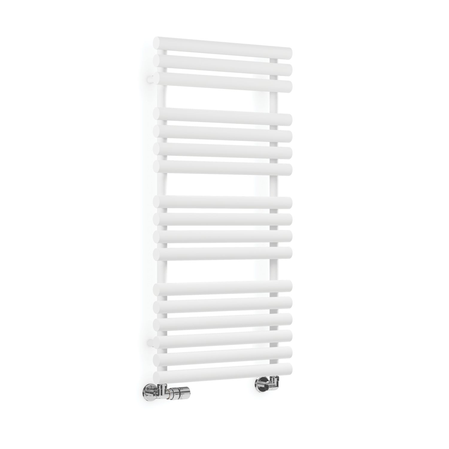 Terma 1085mm x 520mm 2111BTU White Flat Designer Towel Radiator (772RH)