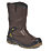 Apache AP305 12   Safety Rigger Boots Brown Size 12