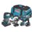 Refurb Makita DLX4137TX1 18V 3 x 5.0Ah Li-Ion LXT  Cordless 4-Piece Kit