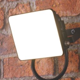 TCP  Indoor & Outdoor LED Floodlight Black 10W 1600lm