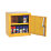 Barton  1-Shelf Hazardous Substance Cabinet Yellow 457mm x 305mm x 457mm
