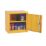 Barton  1-Shelf Hazardous Substance Cabinet Yellow 457mm x 305mm x 457mm
