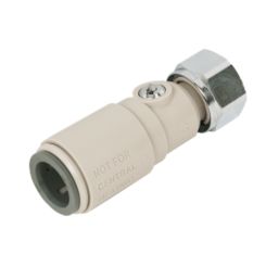 JG Speedfit Straight Valve & Tap Connector 15mm x 1/2"