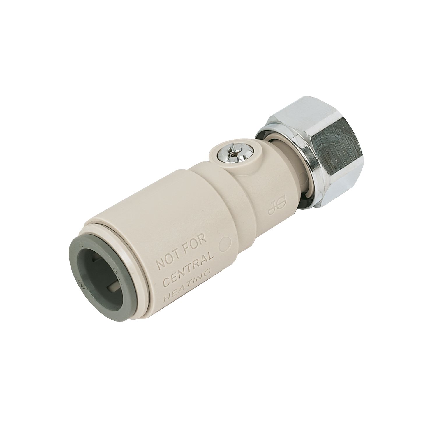 JG Speedfit Straight Valve & Tap Connector 15mm x 1/2" (77333)