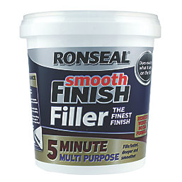 Ronseal 5 Minute Multipurpose Ready-Mixed Filler White 600ml