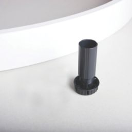 Milan Quad Shower Tray Riser Kit White Gloss 15mm