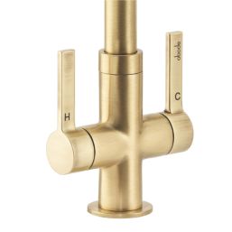 Abode Metix Monobloc Mixer Tap Brushed Brass