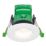 4lite Yuto Fixed  Fire Rated LED Downlight  White 5W 630lm 6 Pack