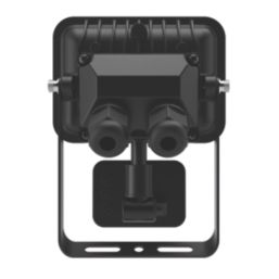 Brackenheath iSpot G3 Frameless Indoor & Outdoor LED Floodlight With PIR Sensor Black 20W 2200lm