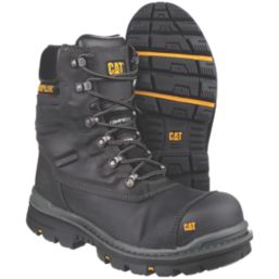 CAT Premier Size 11  Black Waterproof  Safety Boots