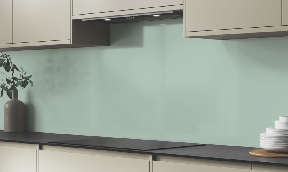 Wilsonart  Terra Grey / Seabreeze Green High-Rise Splashback 3050mm x 750mm x 4mm