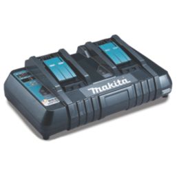 Makita DC18RD 14.4 18V Li Ion LXT Twin Charger Screwfix