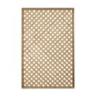 Forest Rosemore Lattice Softwood Rectangular Garden Trellis 4' x 6' 5 Pack