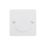 MagCharge Charging Socket 1-Gang 13A Matt White with White Inserts